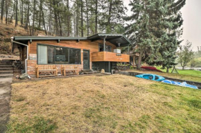 Flathead Lake Waterfront Cabin with Dock and Kayaks